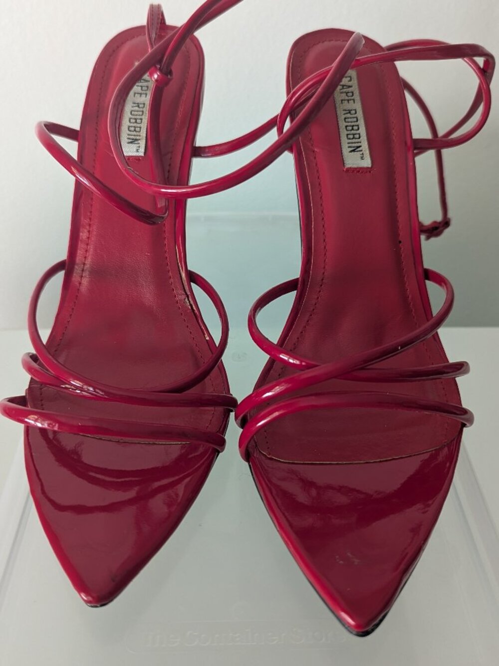 Cape Robbin Ada High Heel Shoes US Womens Size 10 Strappy Stiletto 4 Inches